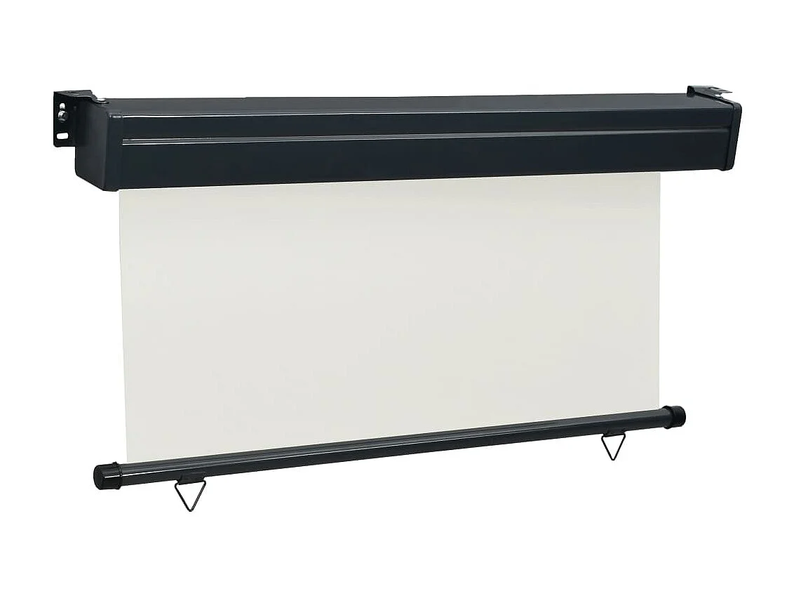 Auvent latéral de balcon 140x250 cm Crème WVGQ2684