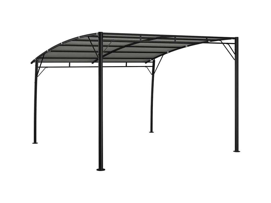 Auvent pare-soleil de jardin 3x3x2,55 m Crème WVGQ2393