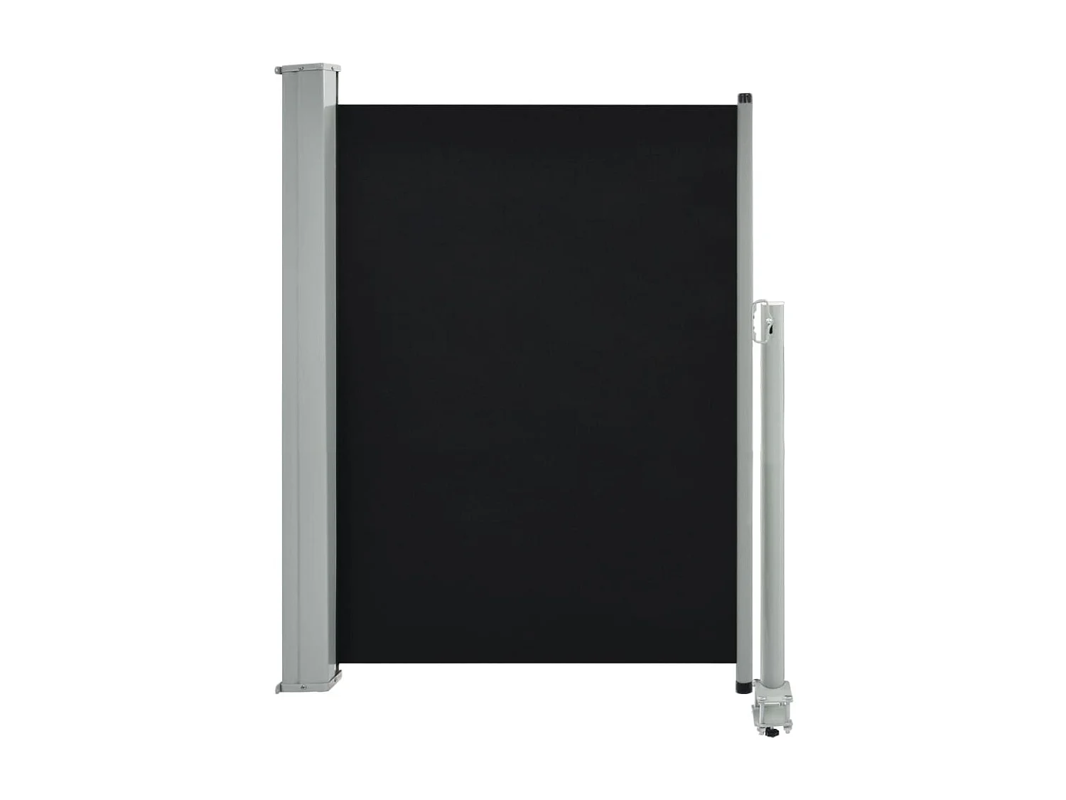 Auvent latéral rétractable de patio 100 x 300 cm Noir WVGQ6697