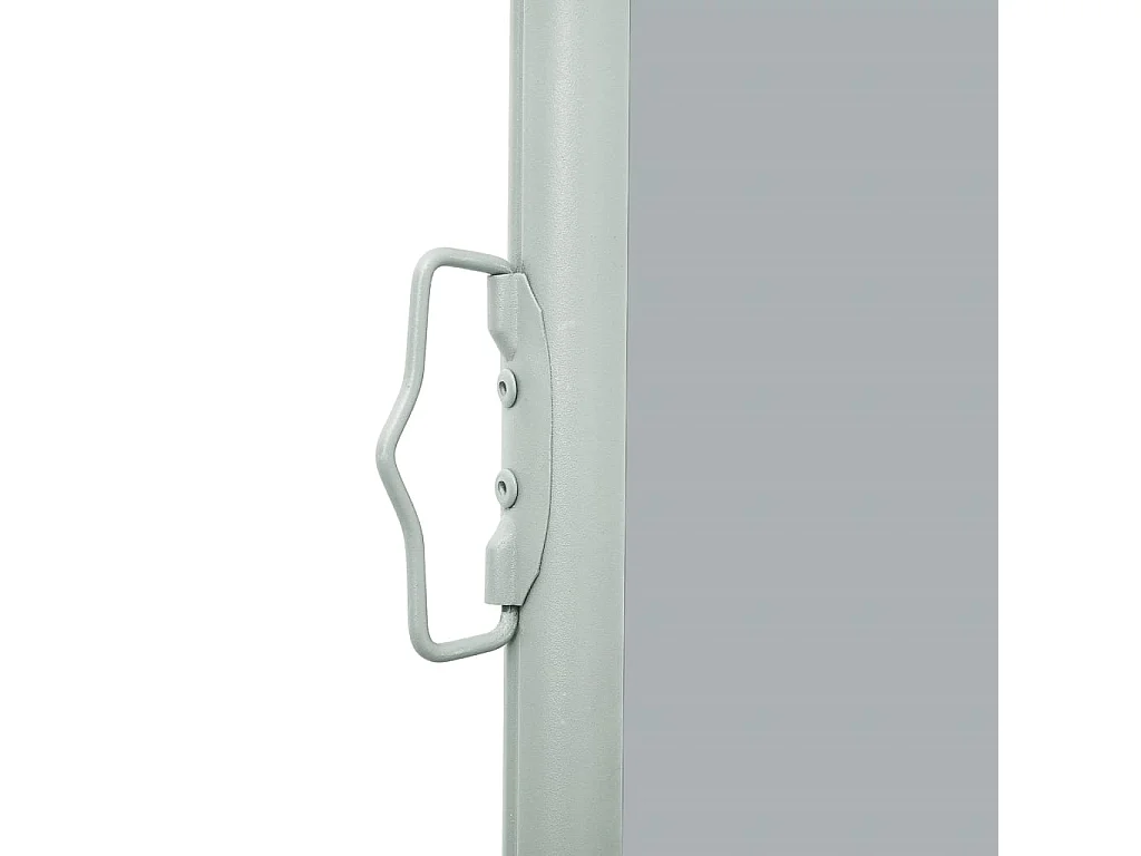 Auvent latéral rétractable de patio 140x600 cm Gris WVGQ4835