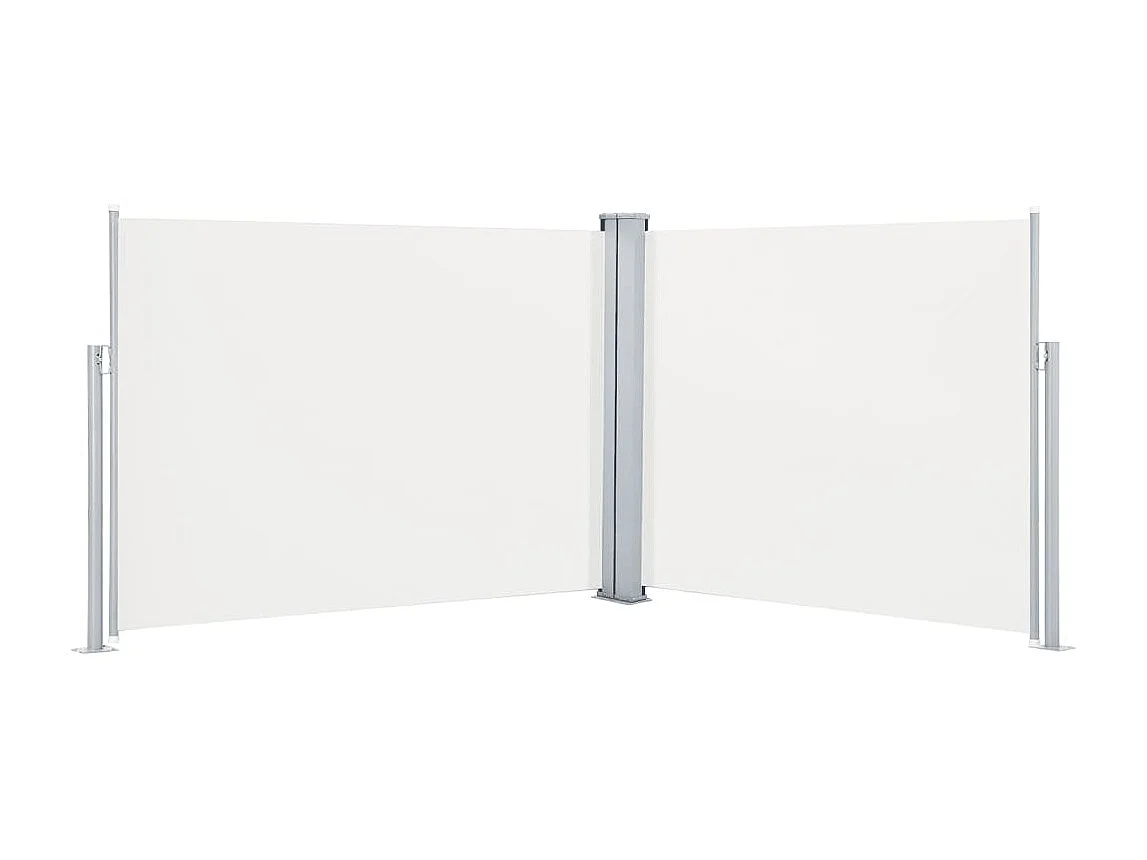 Auvent latéral rétractable Crème 140 x 1000 cm WVGQ2728