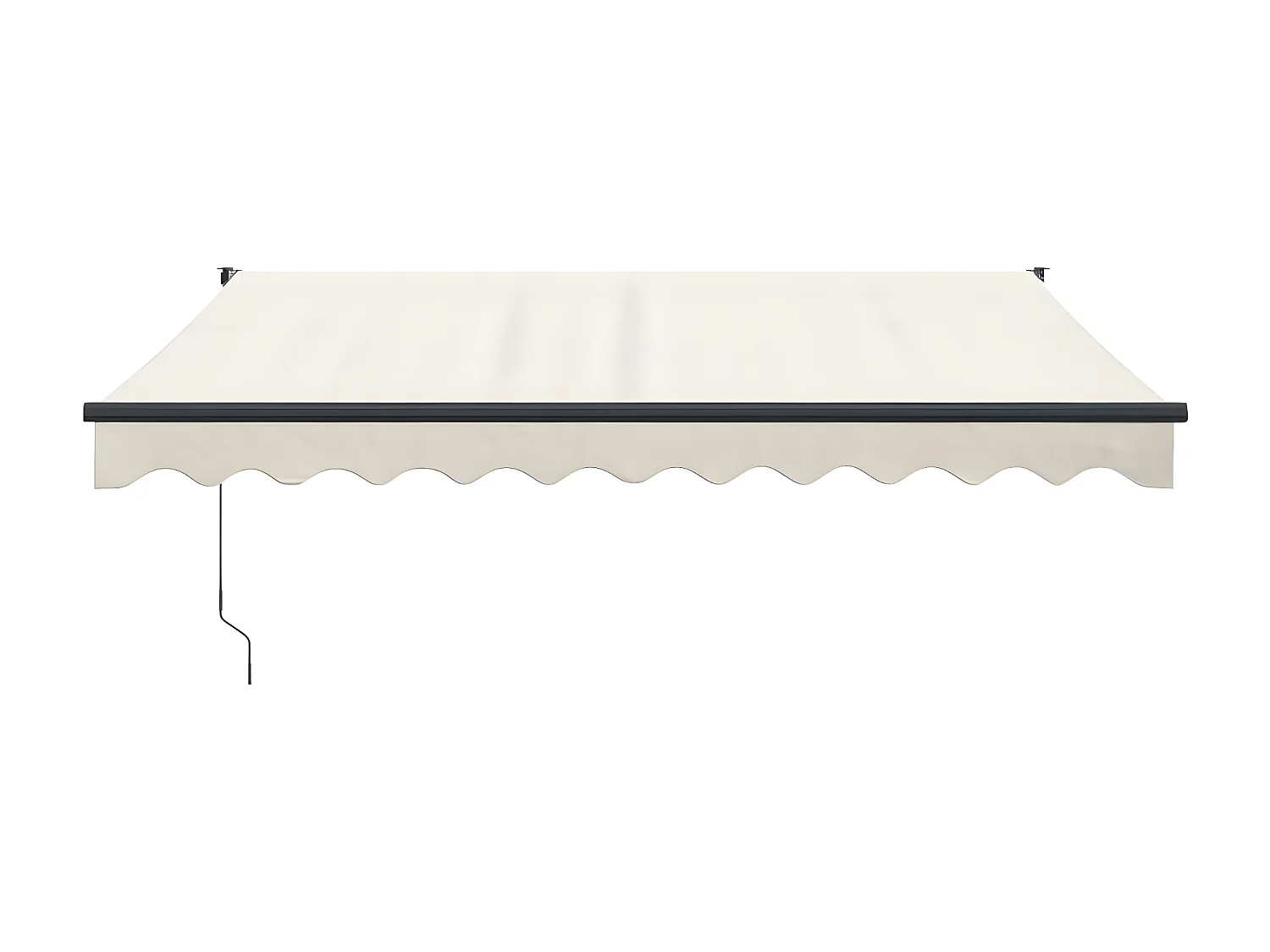 Auvent rétractable automatique crème 3x2,5 m WVGQ8666
