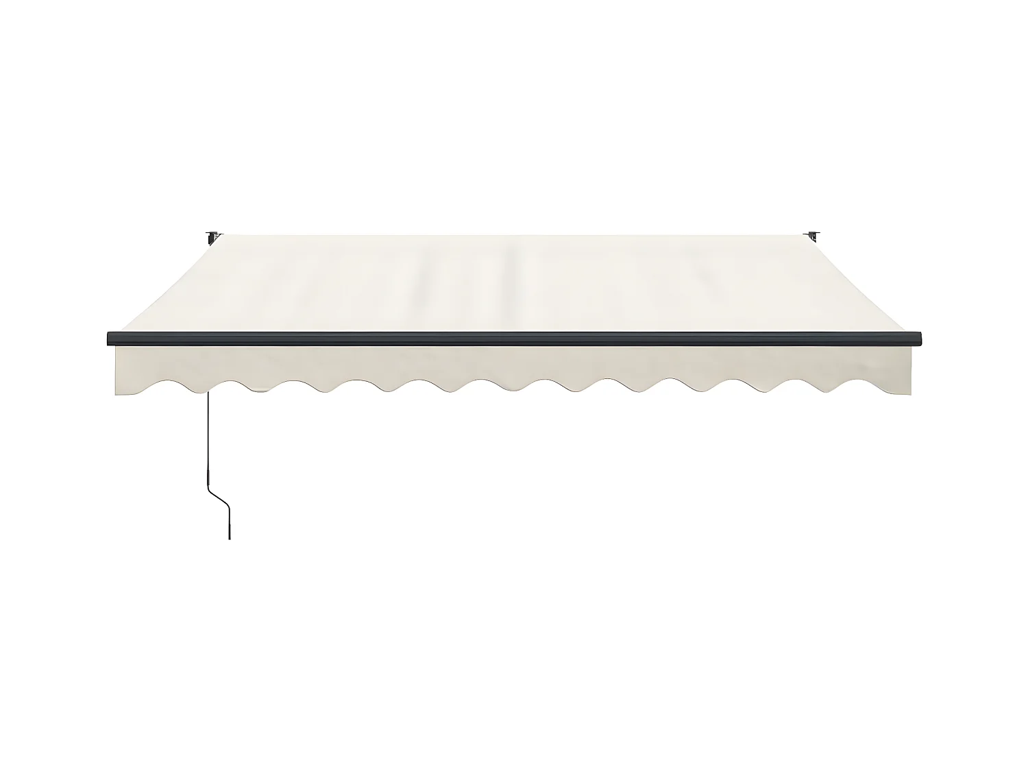 Auvent rétractable automatique crème 3x2,5 m WVGQ8666