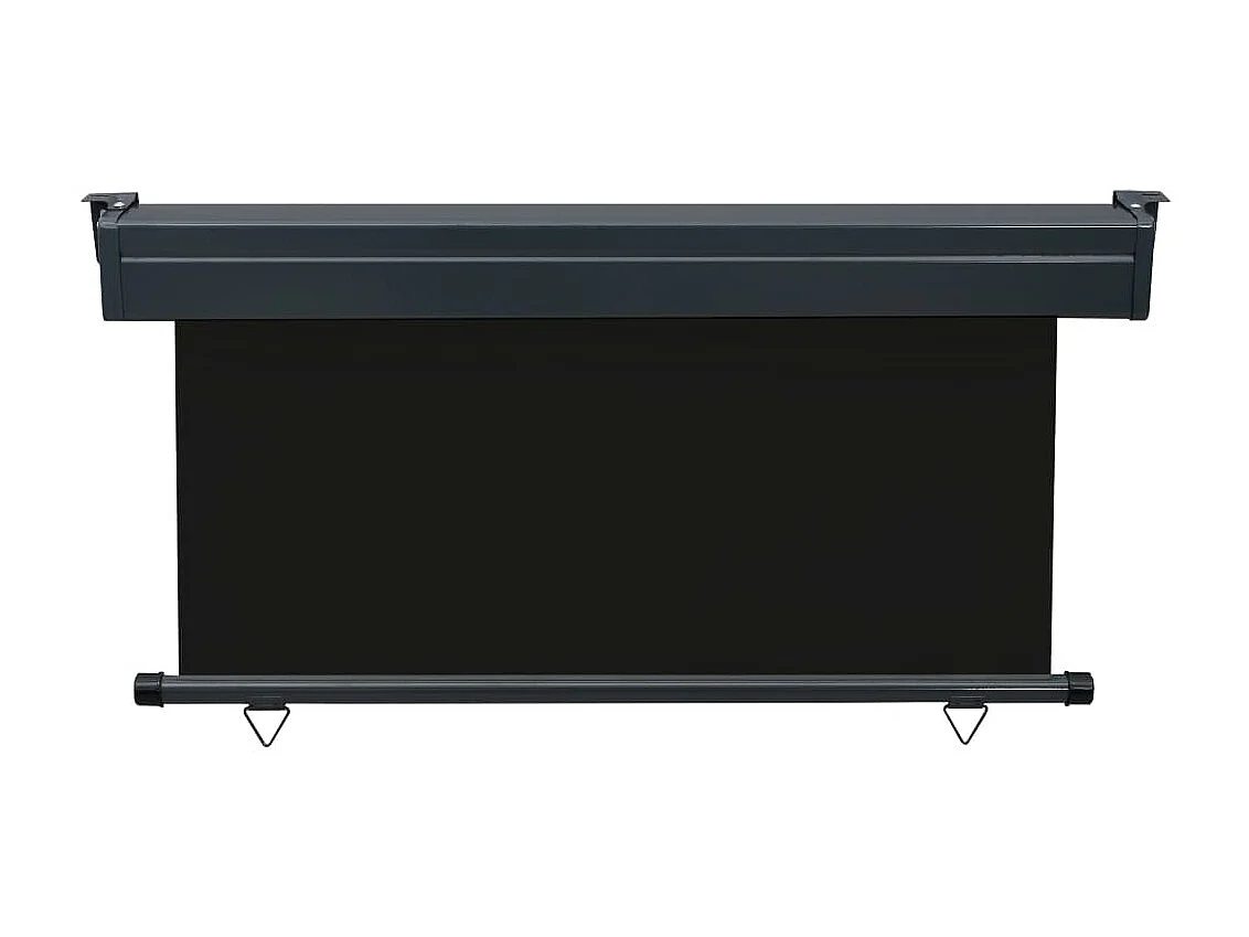 Auvent latéral de balcon 140x250 cm Noir WVGQ5681