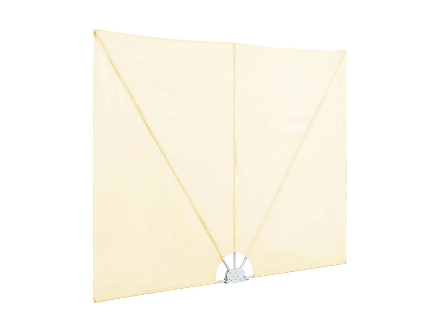 Auvent latéral pliable de terrasse Crème 300 x 150 cm WVGQ8816