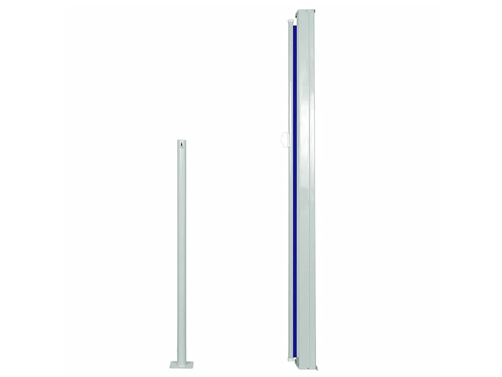 Auvent latéral rétractable 140 x 300 cm Bleu WVGQ6609