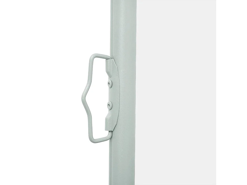 Auvent latéral rétractable de patio 100x500 cm Crème WVGQ7943
