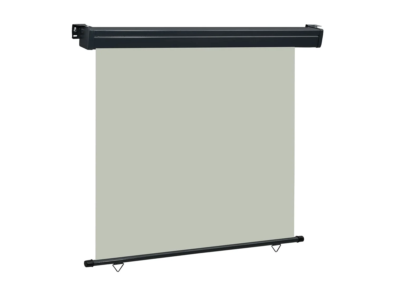 Auvent latéral de balcon 170x250 cm Gris WVGQ6867