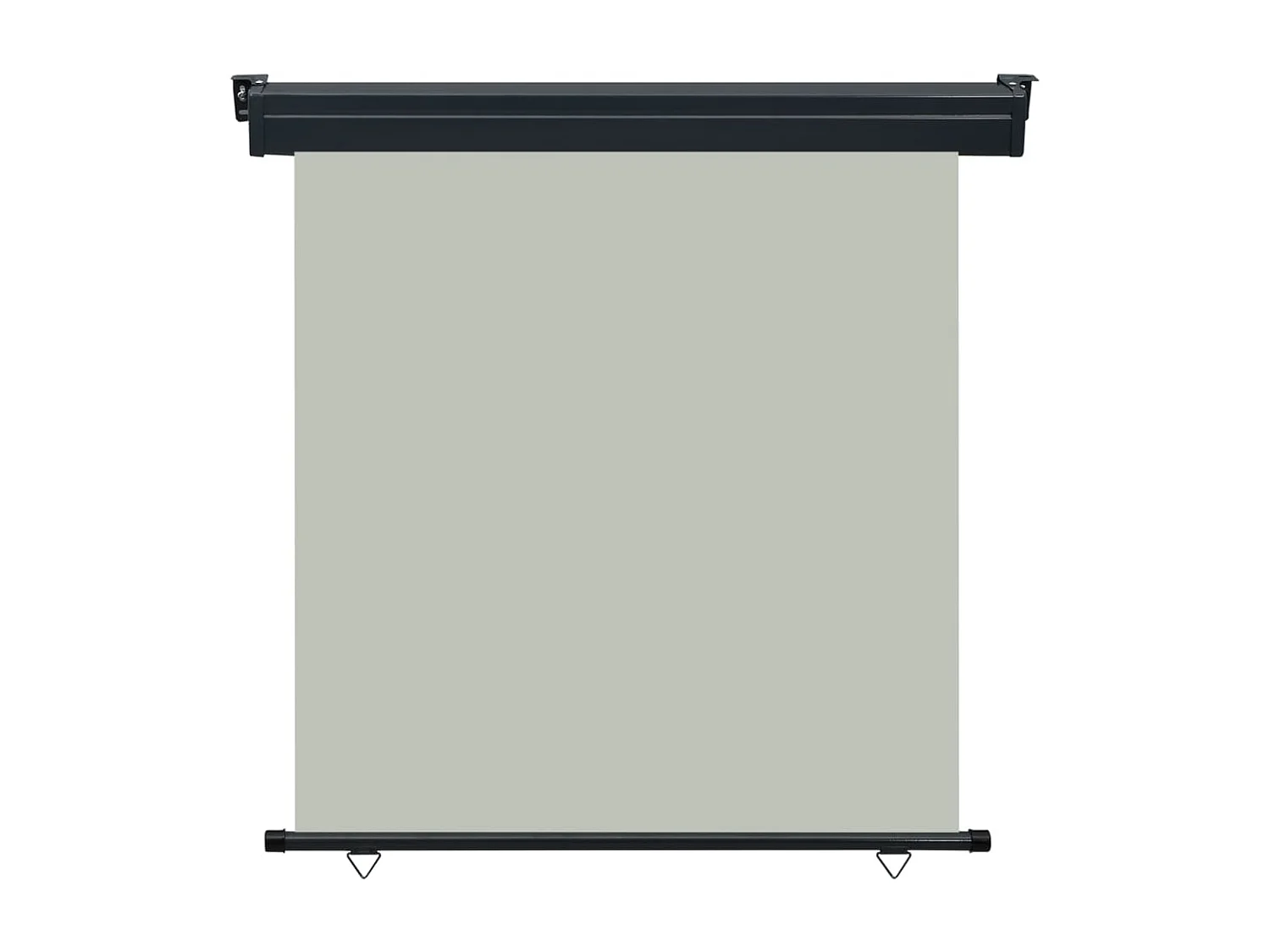 Auvent latéral de balcon 170x250 cm Gris WVGQ6867