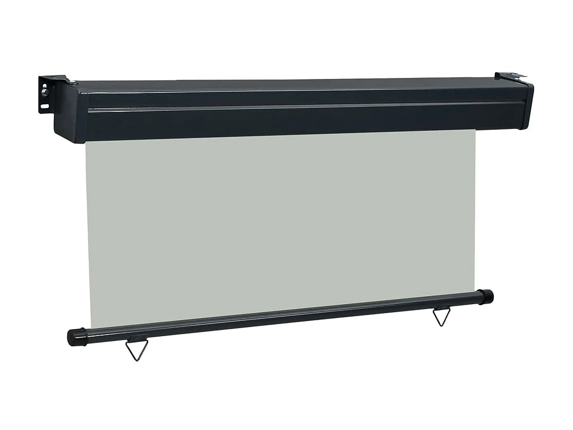 Auvent latéral de balcon 170x250 cm Gris WVGQ6867