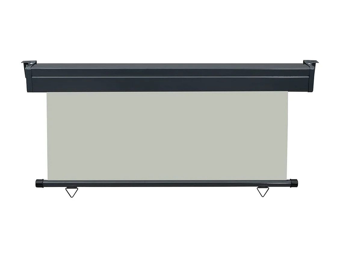 Auvent latéral de balcon 170x250 cm Gris WVGQ6867