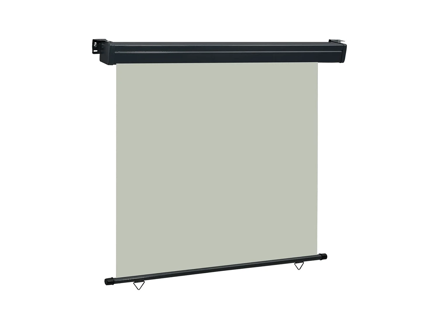 Auvent latéral de balcon 170x250 cm Gris WVGQ6867