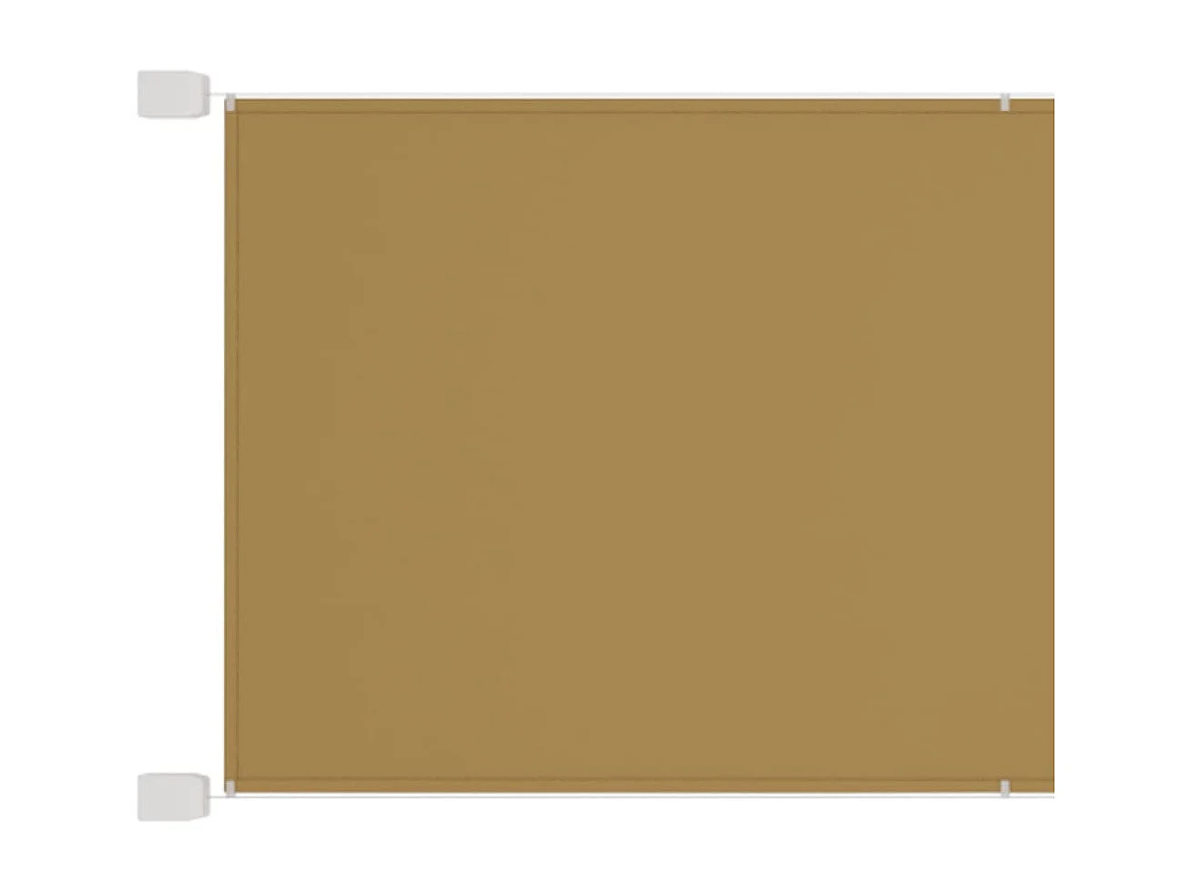 Auvent vertical Beige 140x270 cm Tissu oxford WVGQ1553