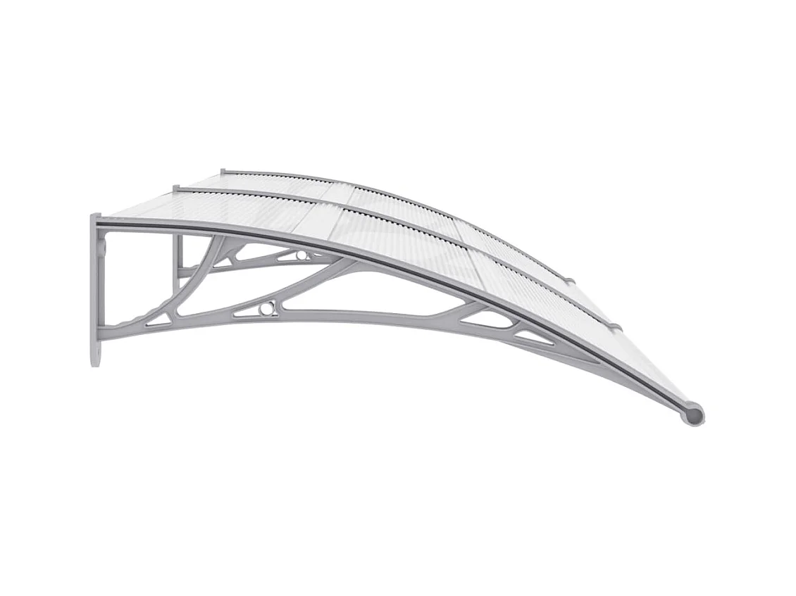 Deurluifel 200x100 cm PC grijs NL804565