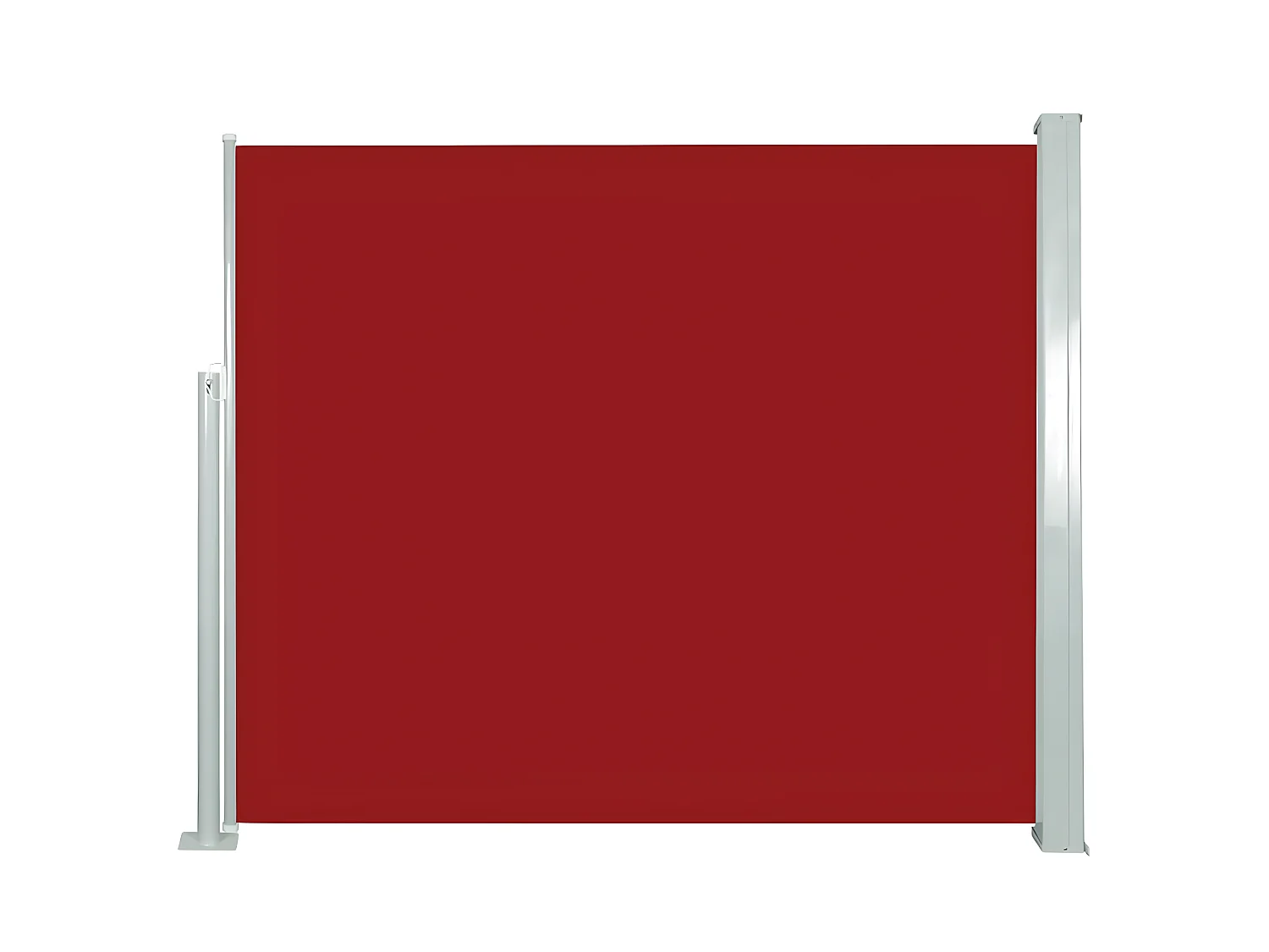 Auvent latéral rétractable 120 x 300 cm Rouge WVGQ2783