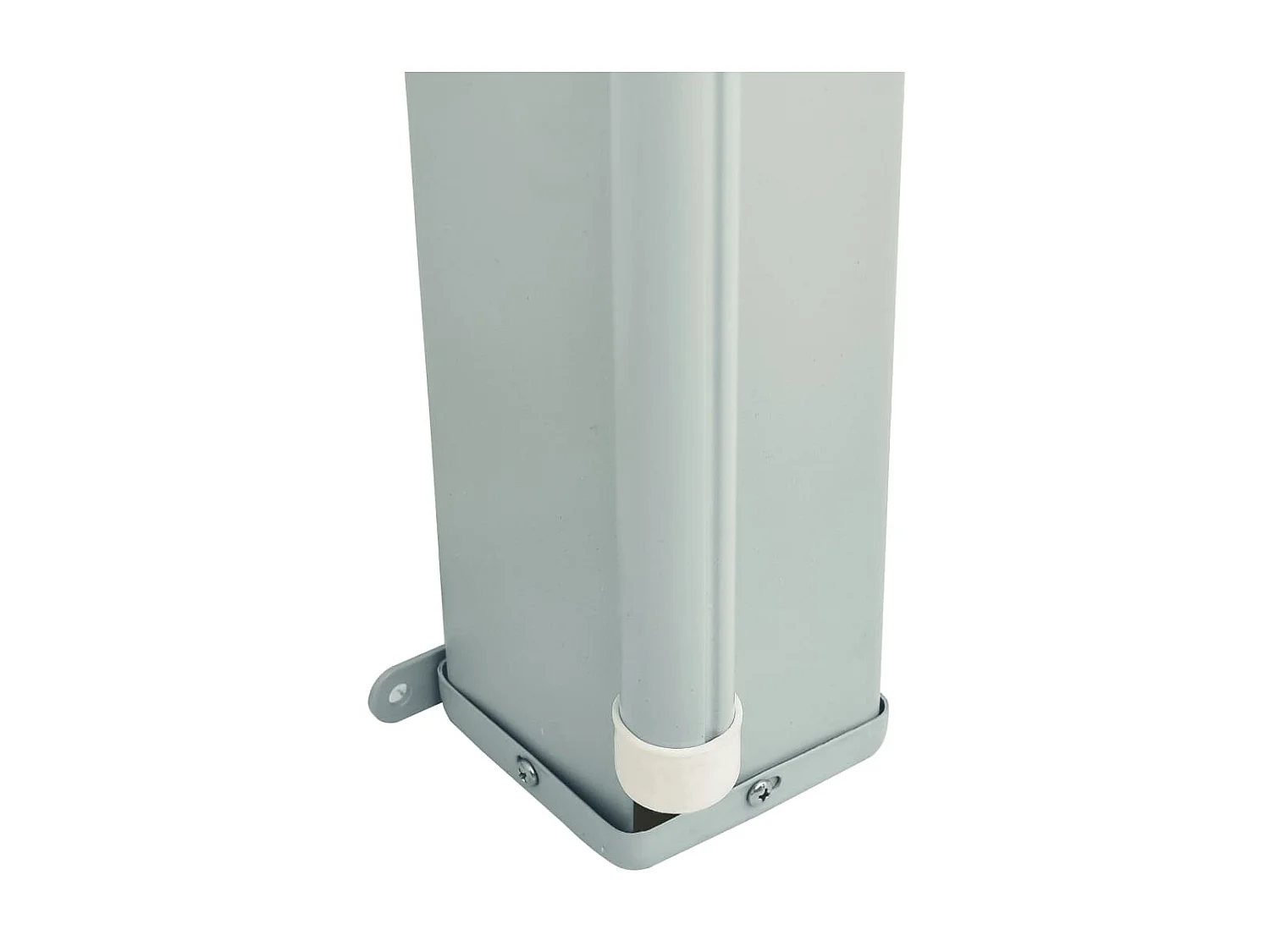 Auvent latéral rétractable de patio 117x600 cm Gris WVGQ7945