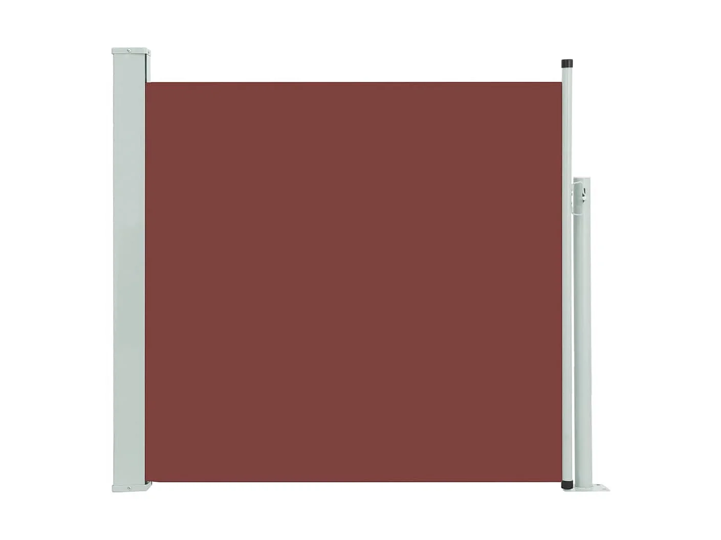 Auvent latéral rétractable de patio 170x300 cm Marron WVGQ4519
