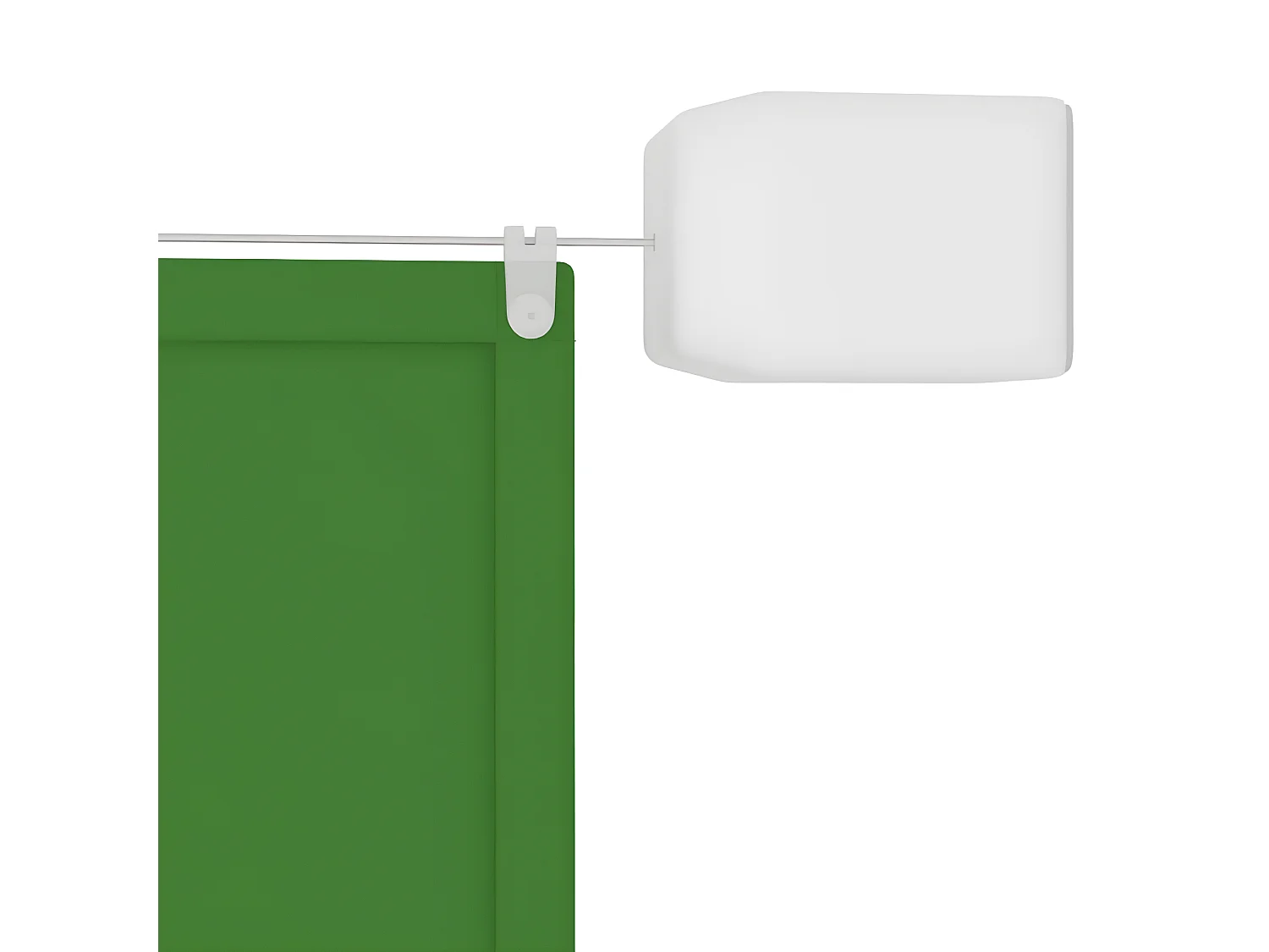 Auvent vertical Vert clair 300x420 cm Tissu oxford WVGQ9174