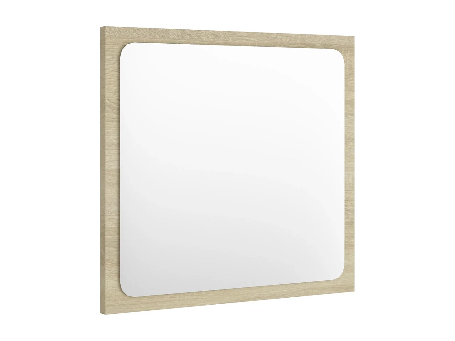 Espelho WC 40x1,5x37 cm derivados de madeira carvalho sonoma PT469722