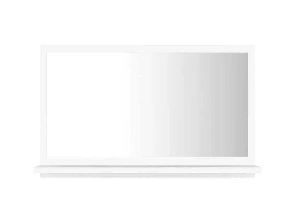 Miroir de salle de bain Blanc 60x10,5x37 cm Aggloméré WVGQ9340