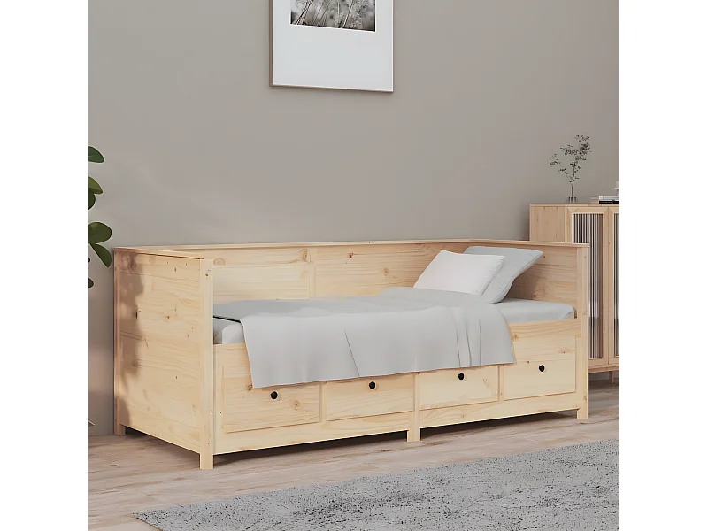 Lit - 100x200 cm bois de pin massif WVGQ5523