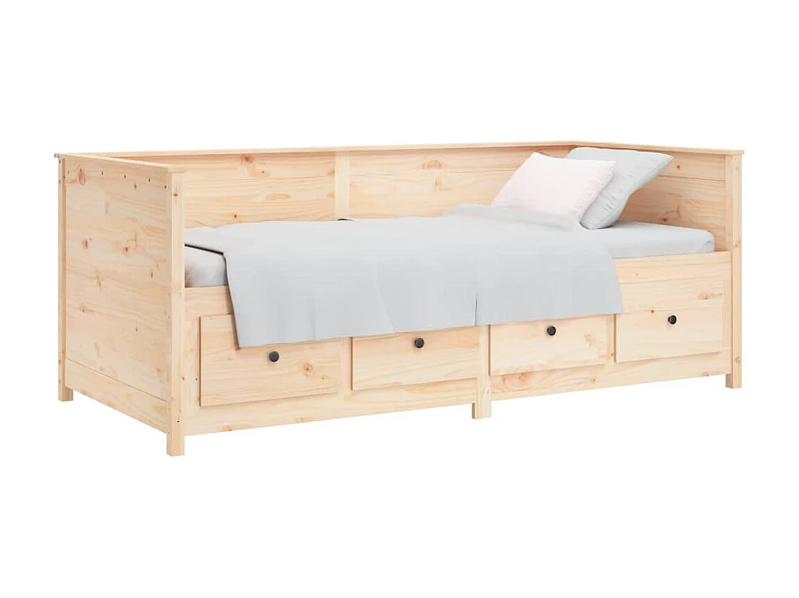 Lit - 80x200 cm Bois de pin massif WVGQ1869