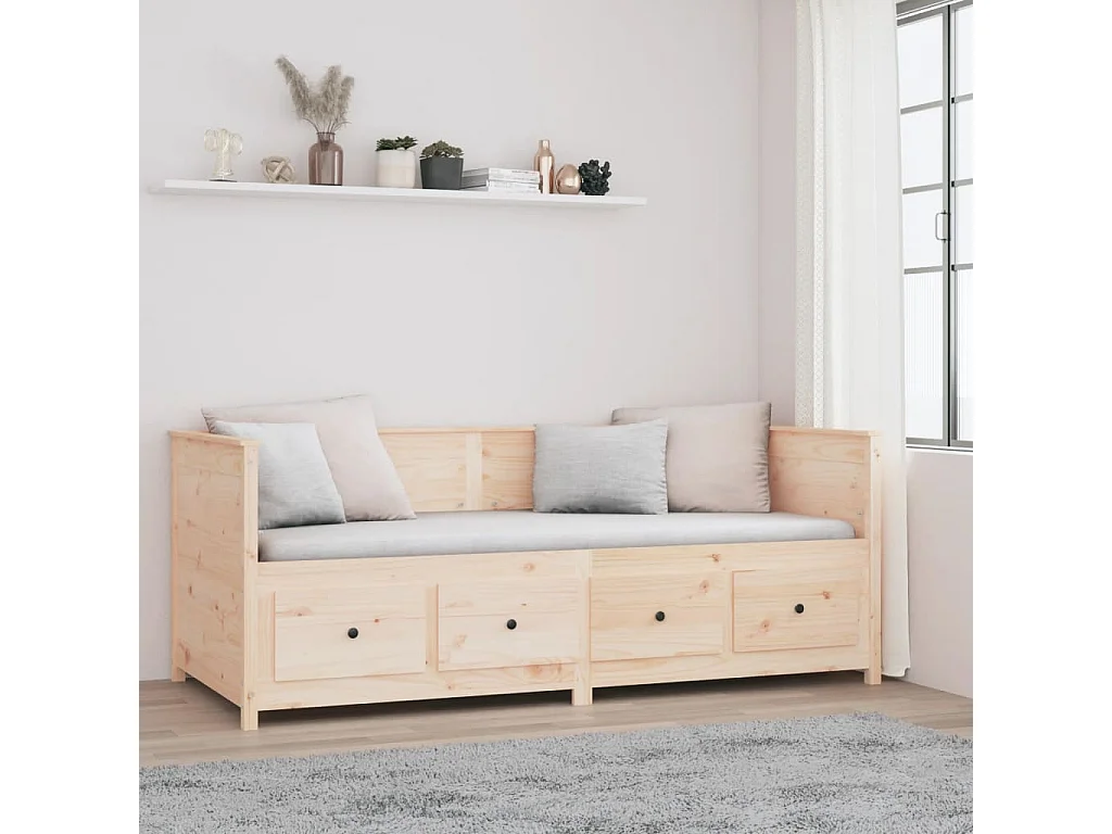 Lit - 80x200 cm Bois de pin massif WVGQ1869