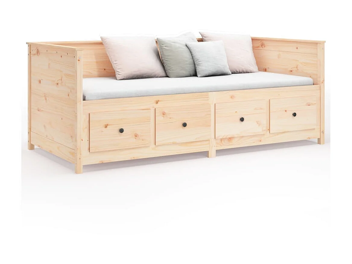 Lit - 80x200 cm Bois de pin massif WVGQ1869