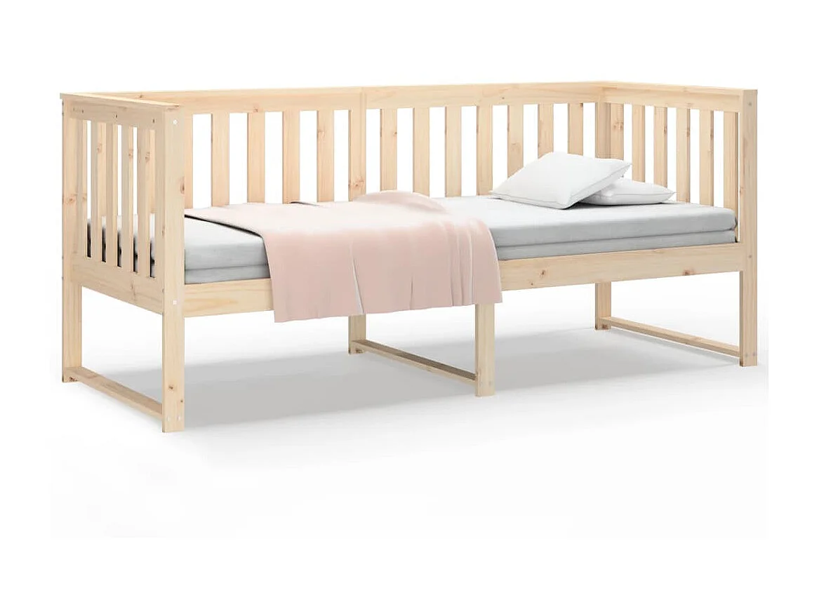 Lit - 75x190 cm Bois de pin massif WVGQ1137