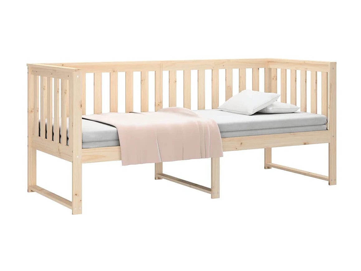 Lit - 75x190 cm Bois de pin massif WVGQ1137