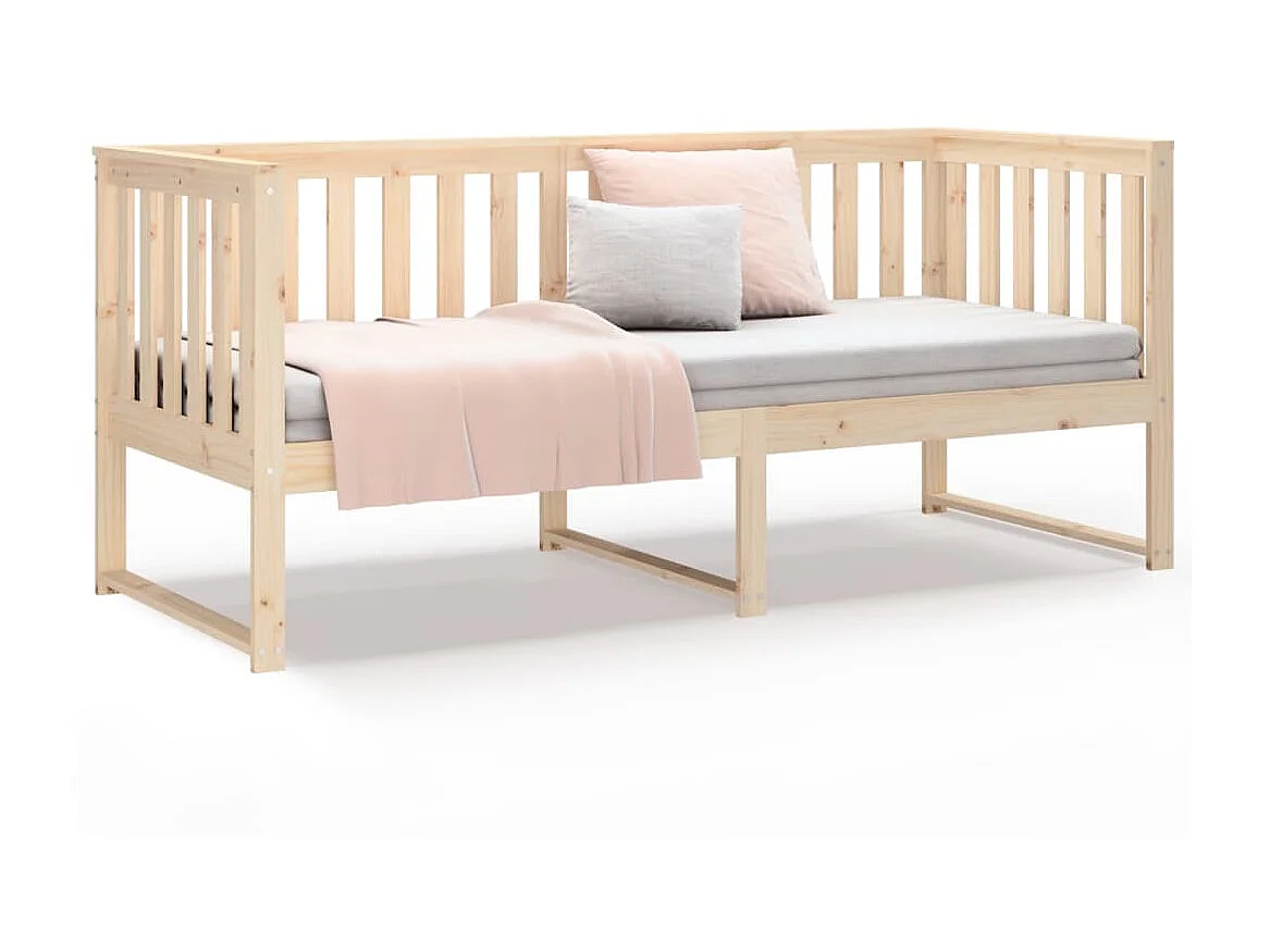 Lit - 75x190 cm Bois de pin massif WVGQ1137