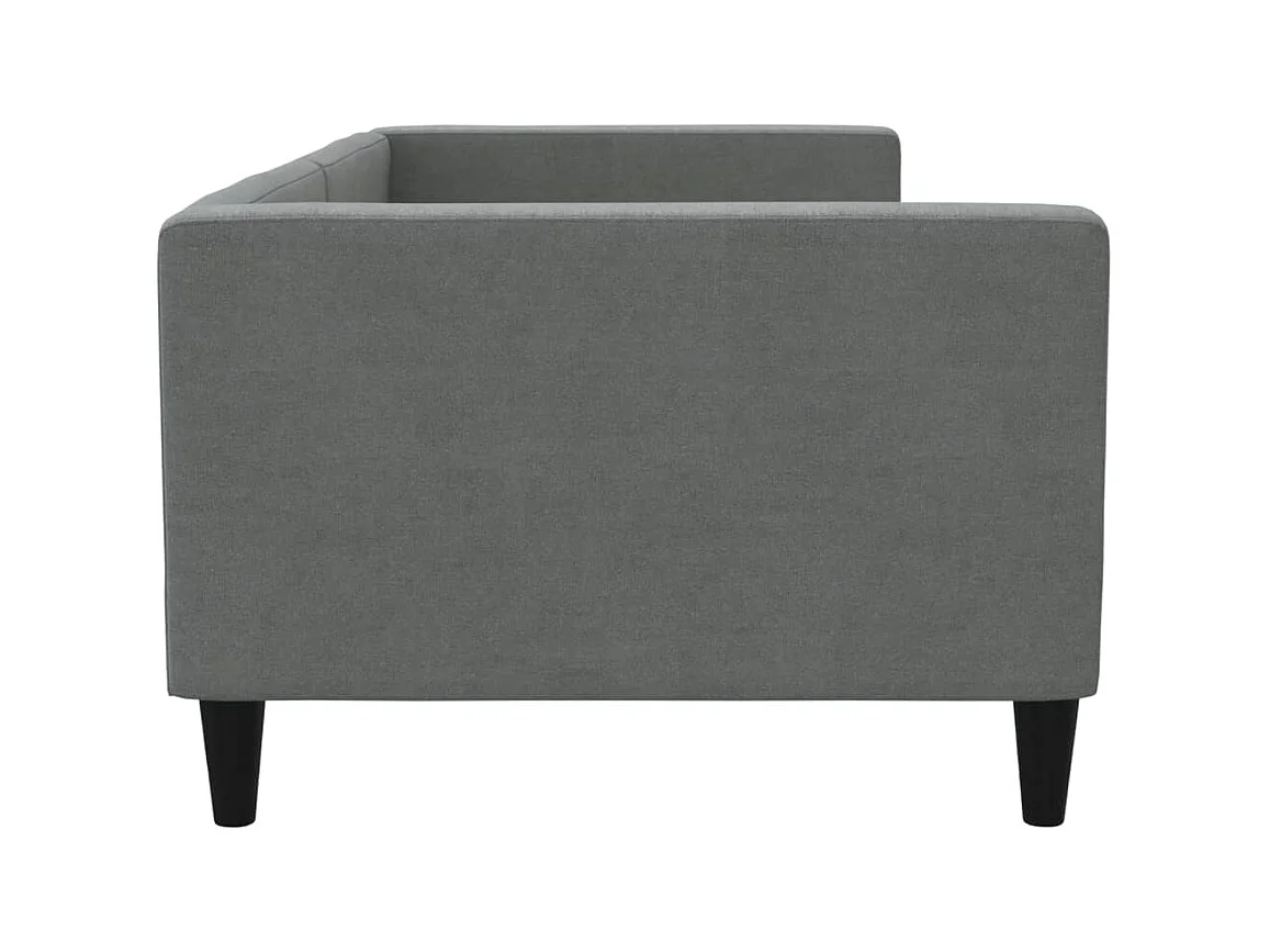Tagesbett,Sofabett Dunkelgrau 90x200 cm Stoff -gkd38698