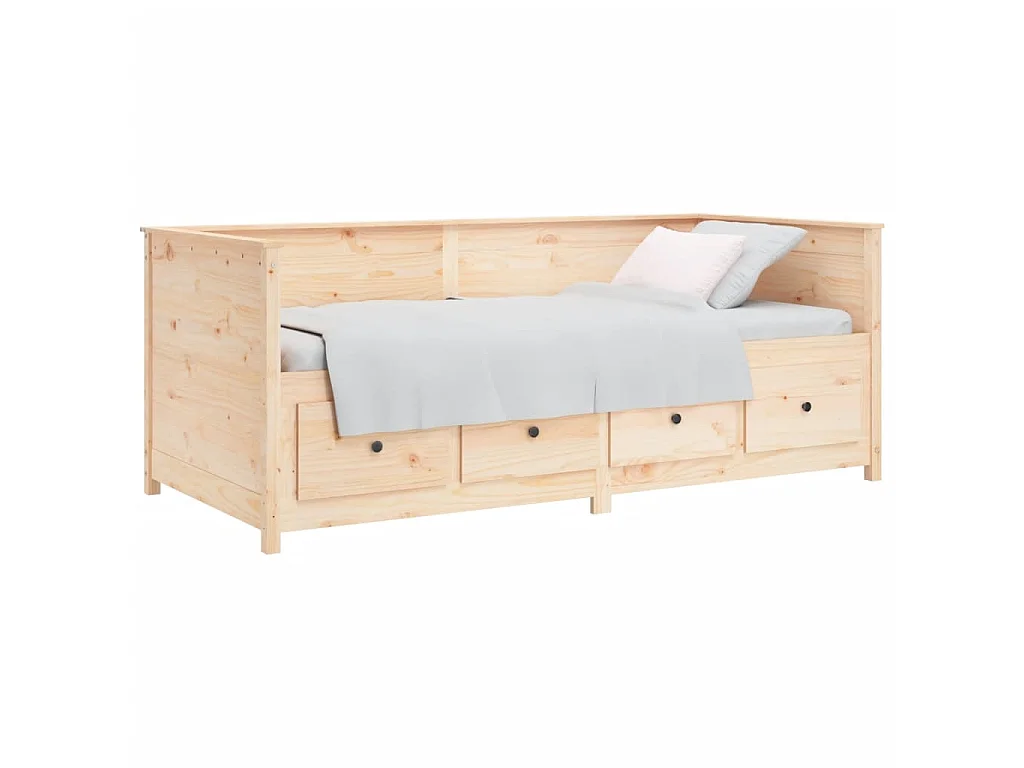 Lit - 75x190 cm Bois de pin massif WVGQ8520