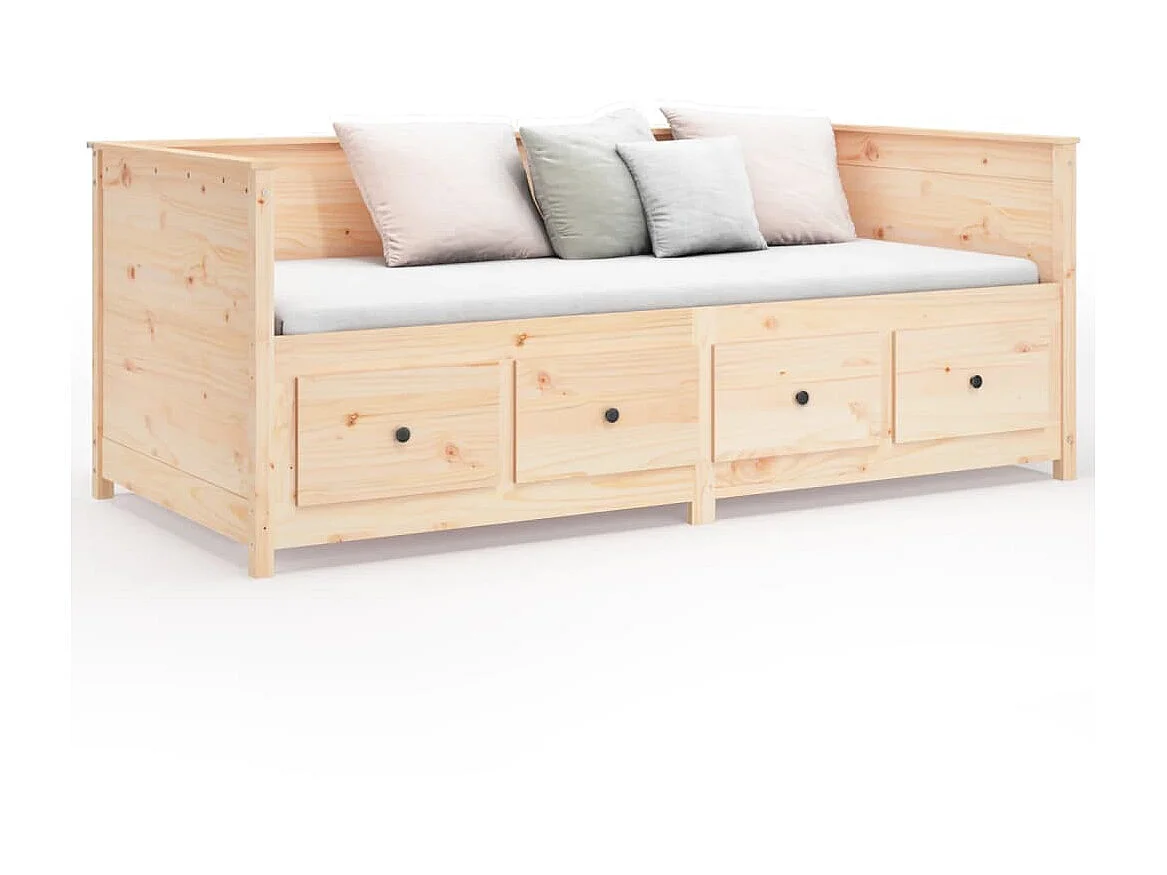 Lit - 75x190 cm Bois de pin massif WVGQ8520