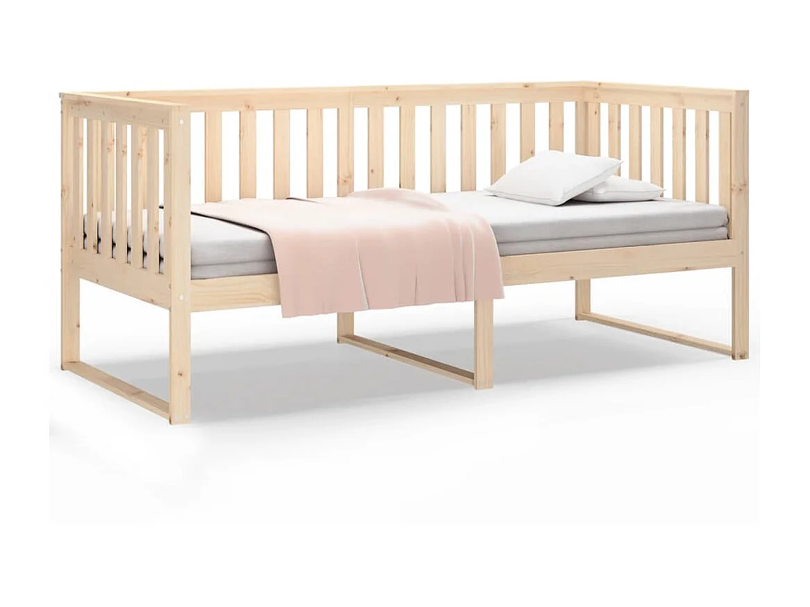 Lit - 100x200 cm bois de pin massif ASW53901