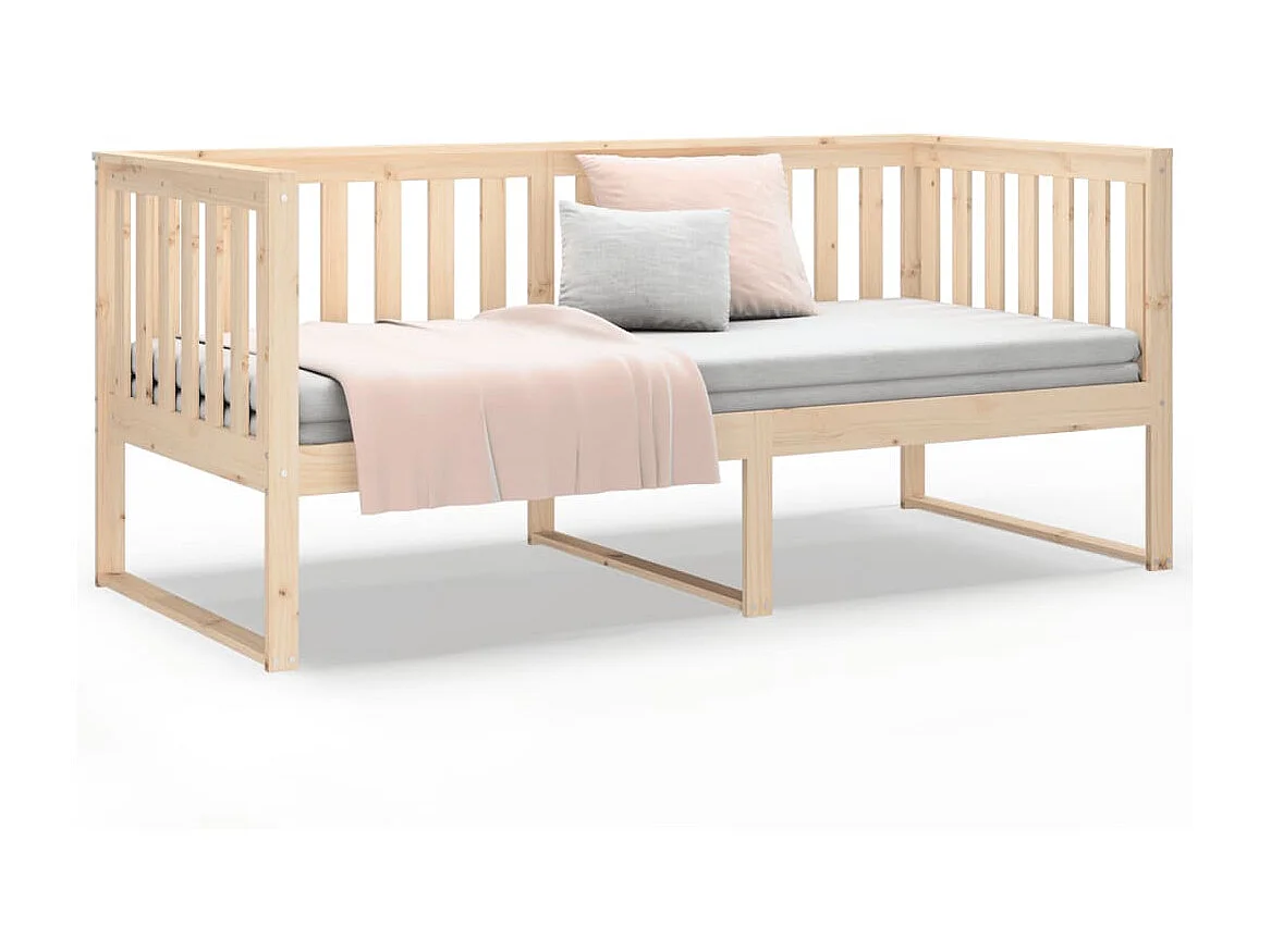 Lit - 100x200 cm bois de pin massif ASW53901