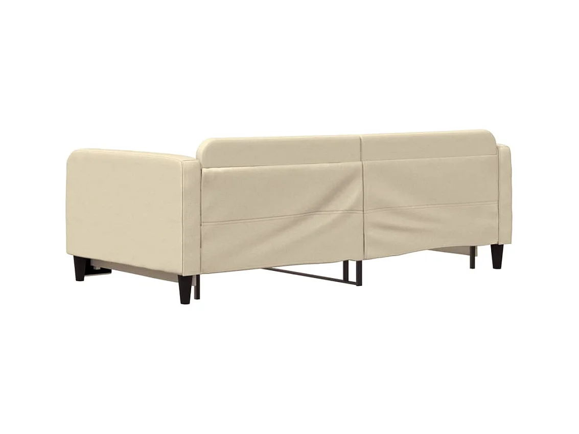 Cama nido - 100x200 cm tela crema ES29681