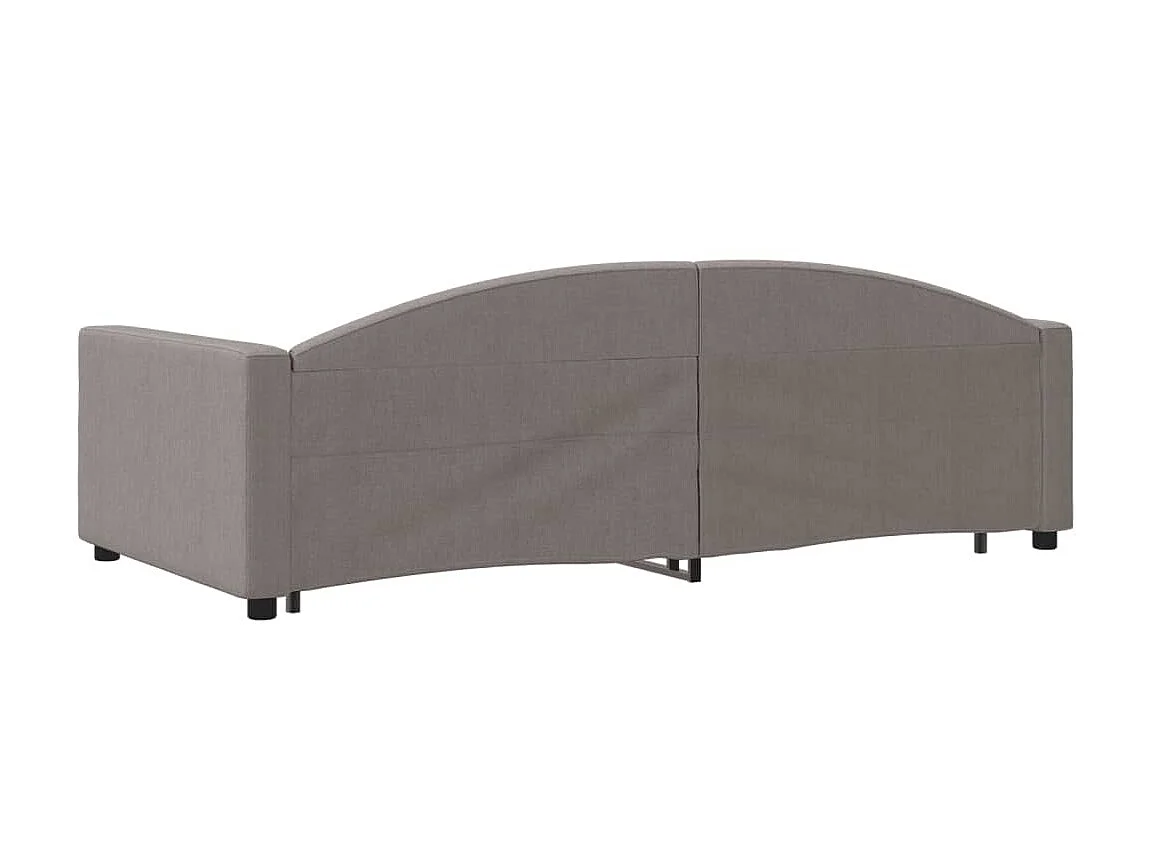 Cama nido tela gris taupe 100x200 cm ES927196