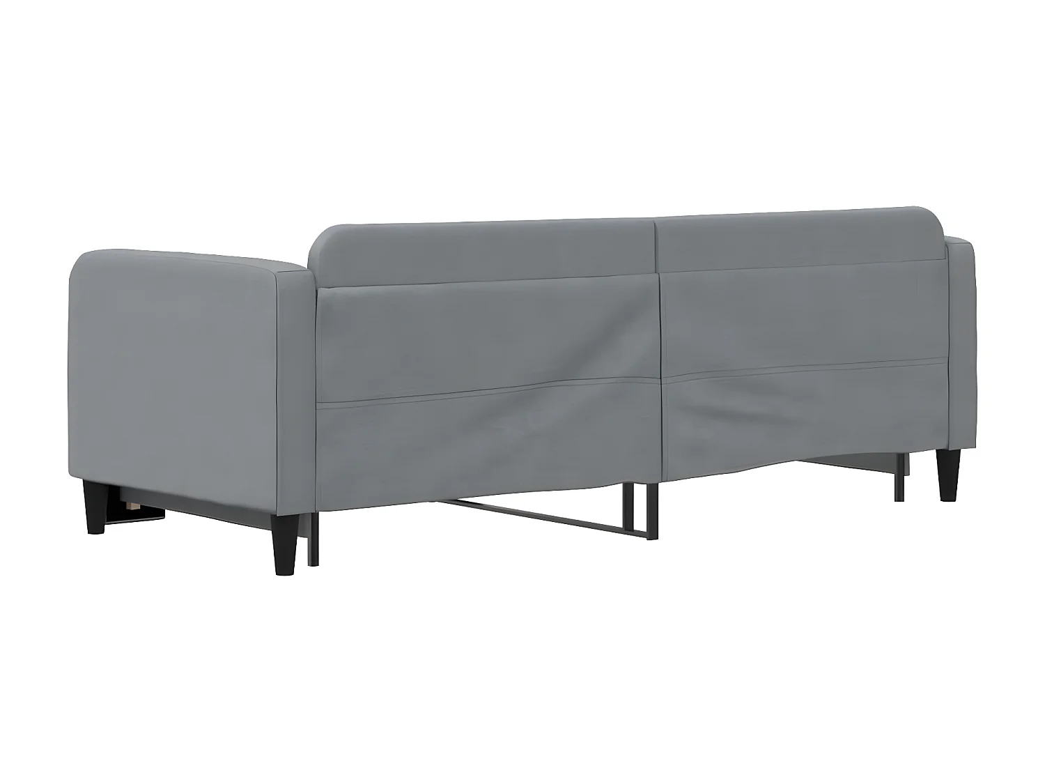 Cama nido - 80x200 cm tela gris claro ES34624