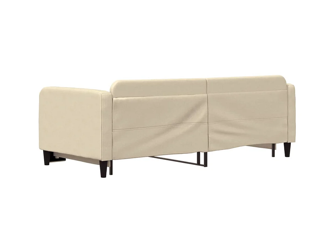 Cama nido tela crema 90x200 cm ES912794