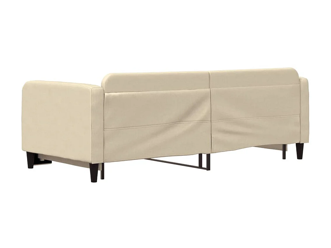 Cama nido tela crema 90x200 cm ES912794