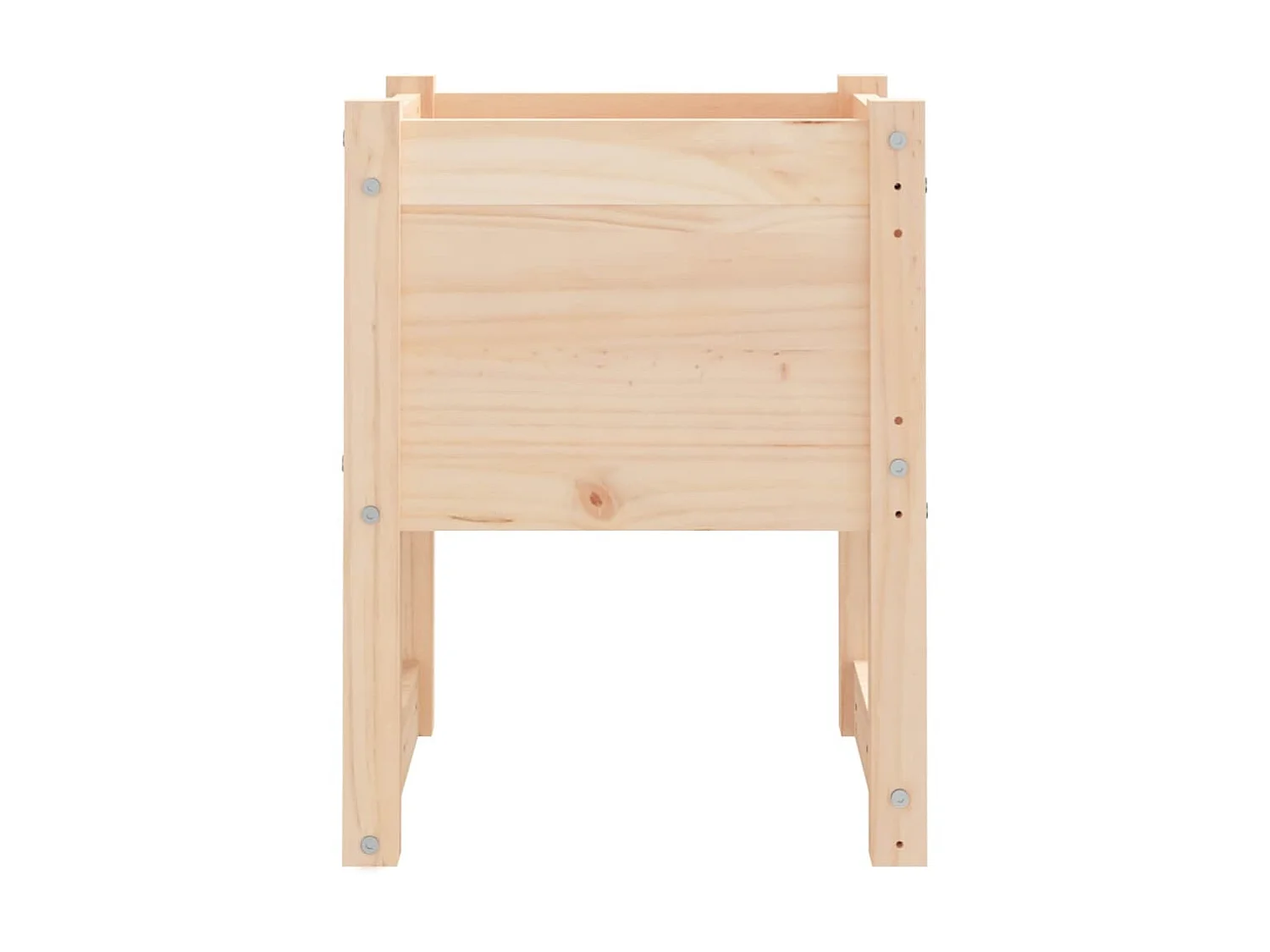 Jardinière 40x40x52,5 cm Bois massif de pin BE1267