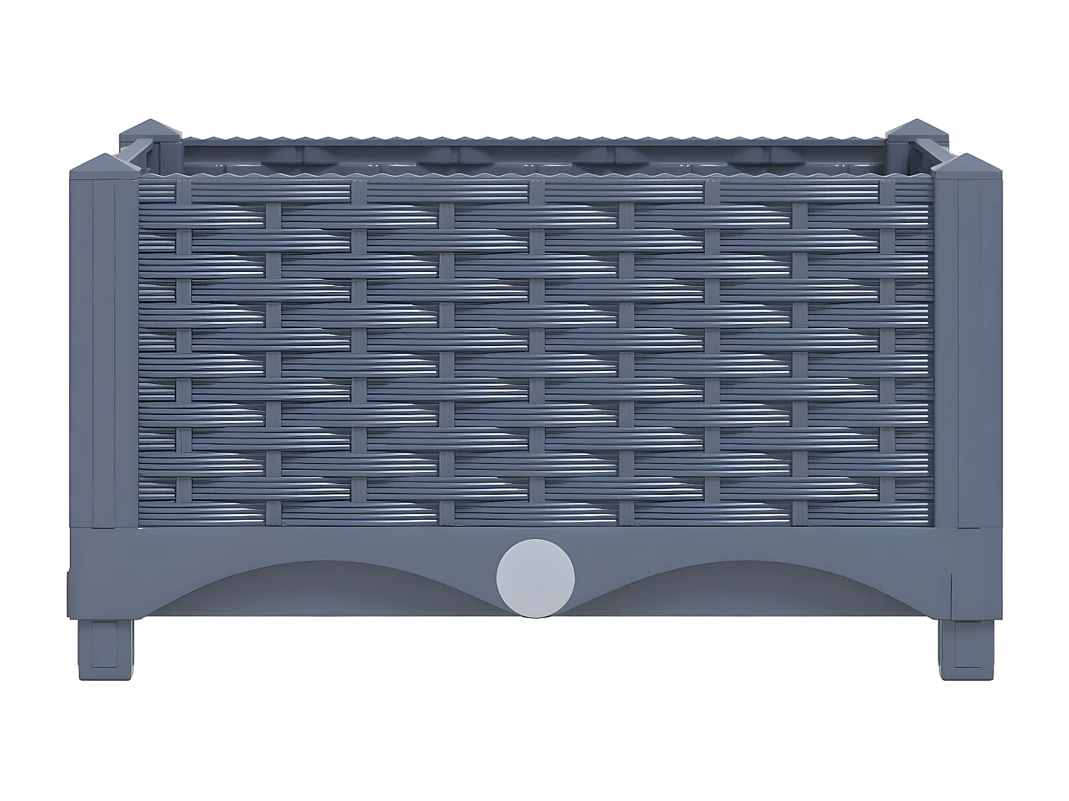 Jardinera polipropileno 40x40x23 cm ES92360