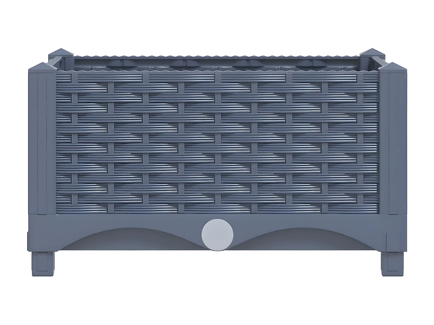 Jardinera polipropileno 40x40x23 cm ES92360