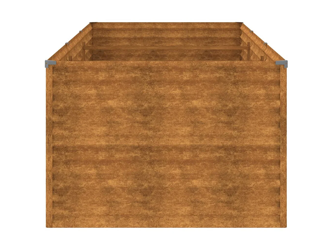 Jardinière Lit surélevé de jardin 290x100x69 cm acier corten WVGQ6517