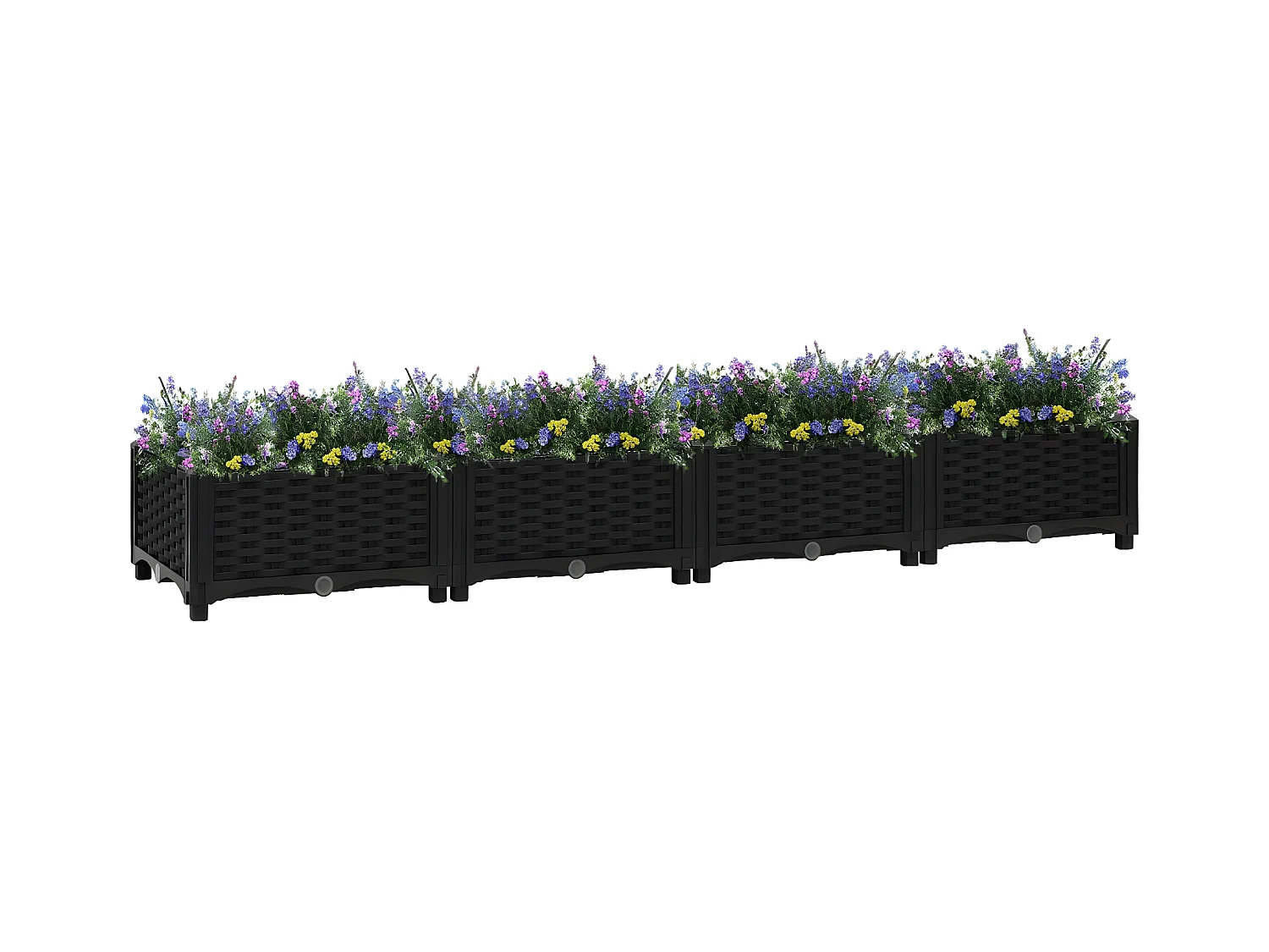 Jardinera 160x40x23 cm polipropileno ES39658