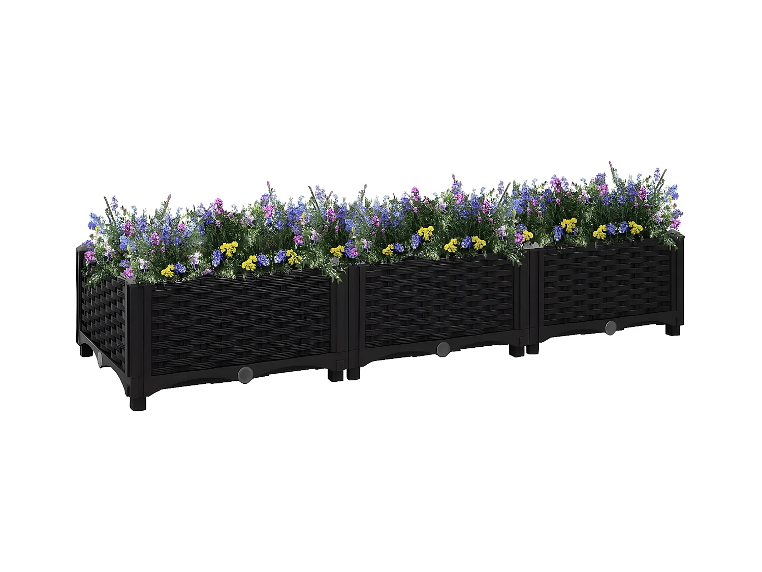 Jardinera 120x40x23 cm polipropileno ES52768