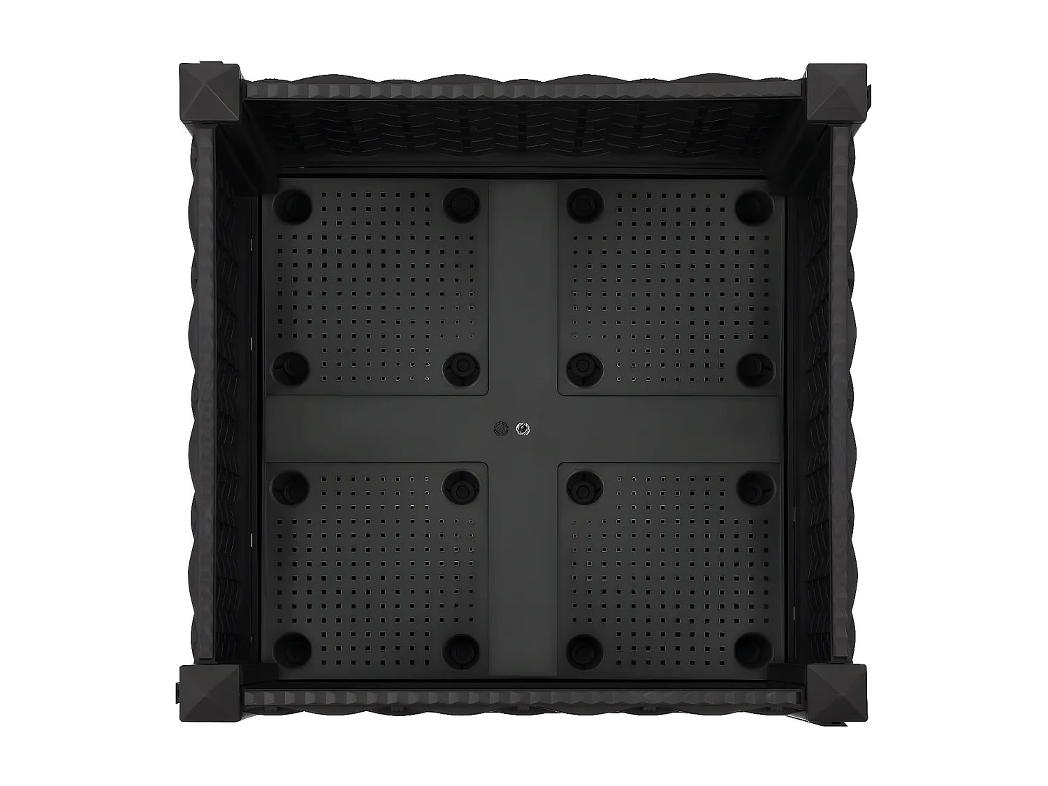 Jardinera 40x40x23 cm polipropileno ES82769