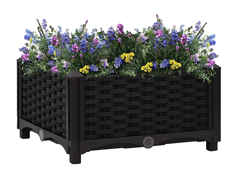 Jardinera 40x40x23 cm polipropileno ES82769