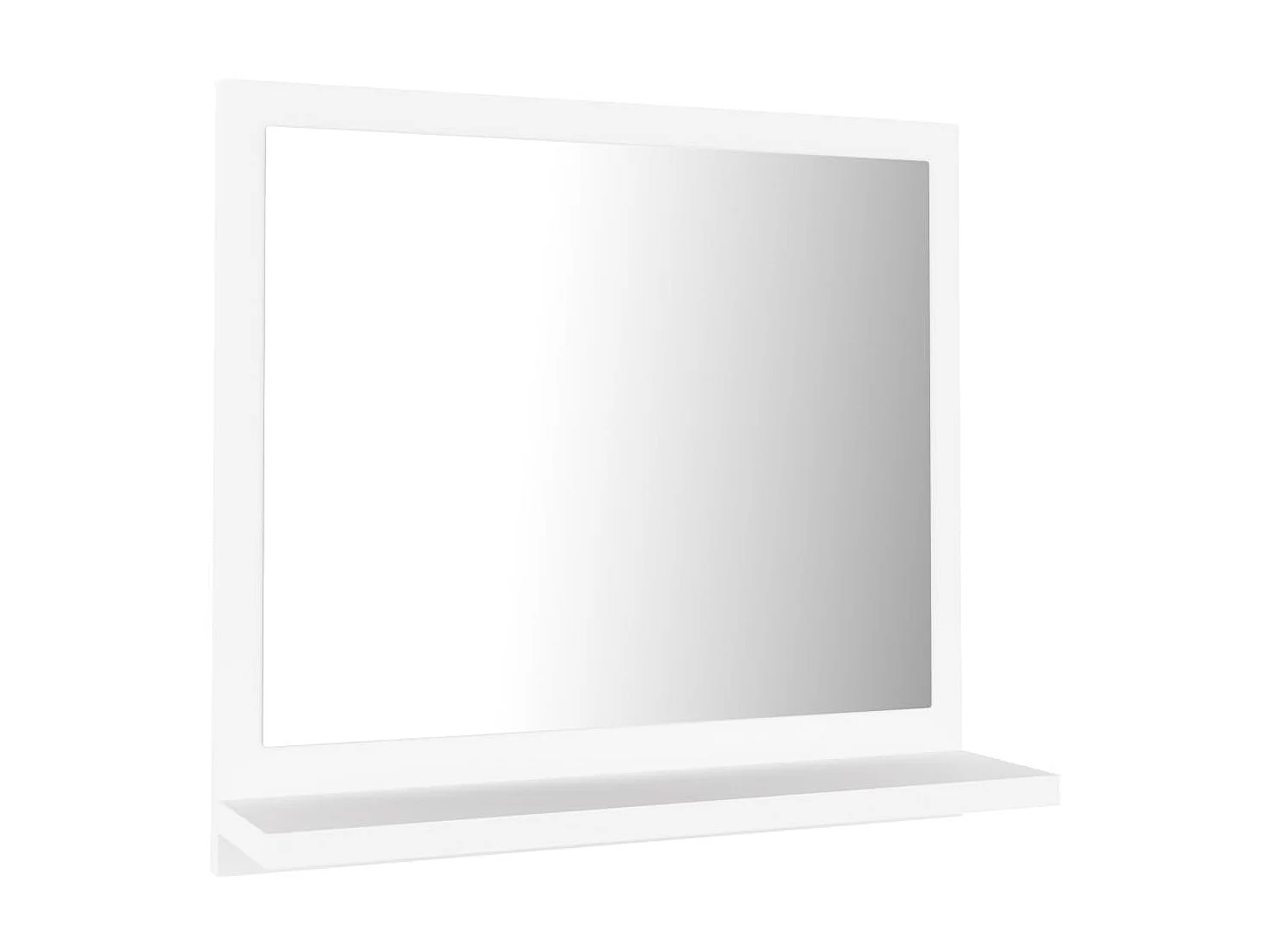 Badkamerspiegel 40x10,5x37 cm bewerkt hout wit NL718582